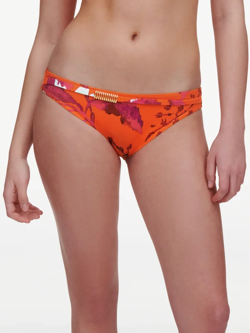 Chantelle Swimwear – Icon Bikinihose mit Blumenmuster