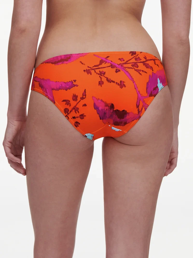 Chantelle Swimwear – Icon Bikinihose mit Blumenmuster