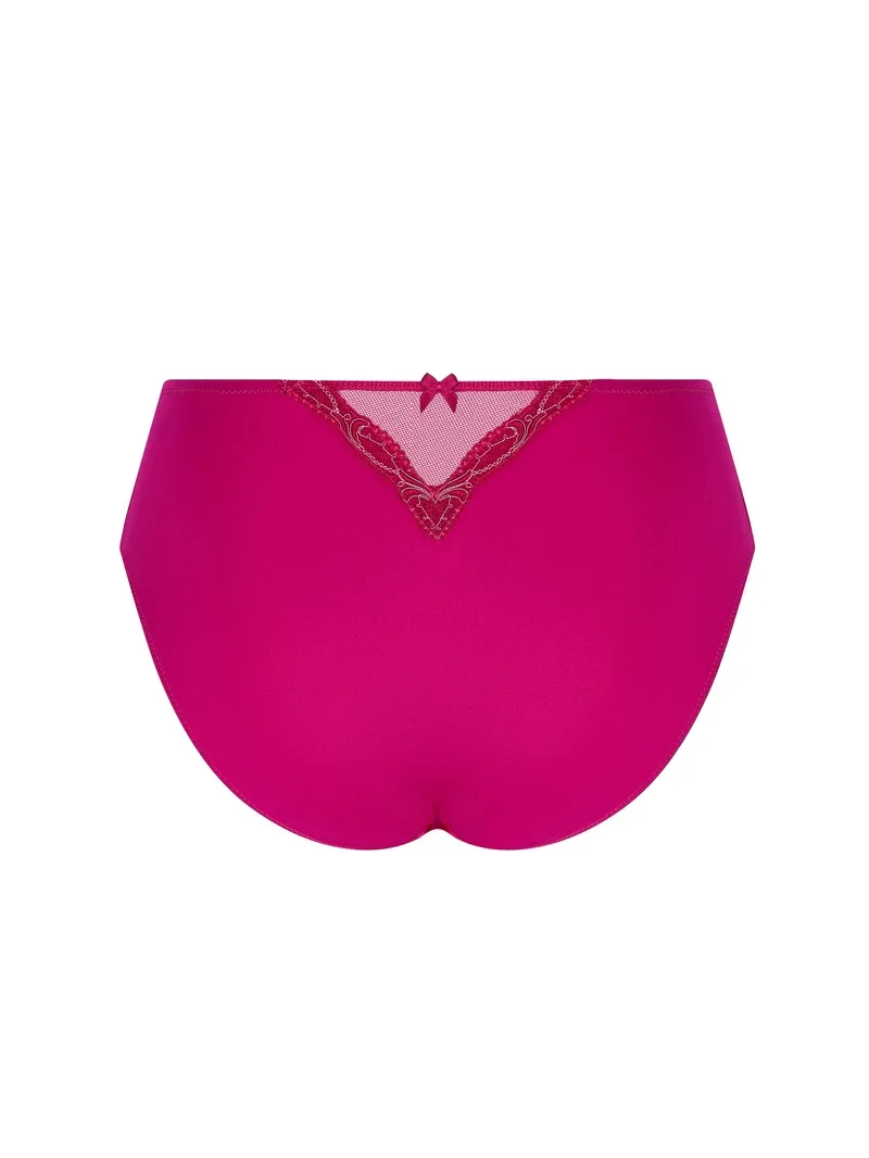 Lise Charmel - Splendeur Soie Slip mit hoher Taille Splendeur Carmin