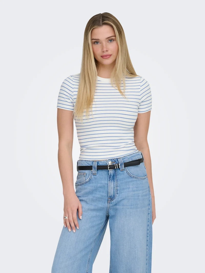 ONLLUPE S/S STRIPE TEE JRS NOOS