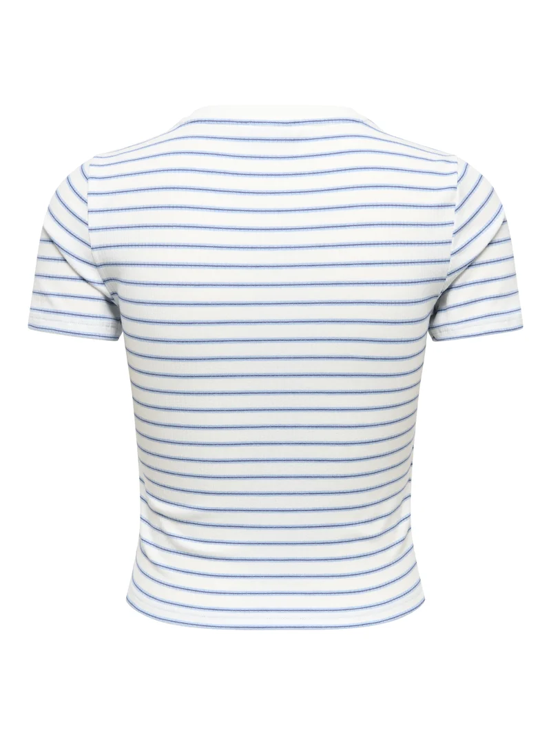 ONLLUPE S/S STRIPE TEE JRS NOOS