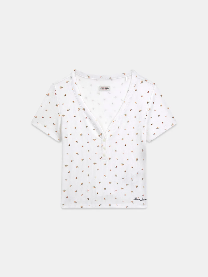 GJ POINTELLE SS HENLEY TOP