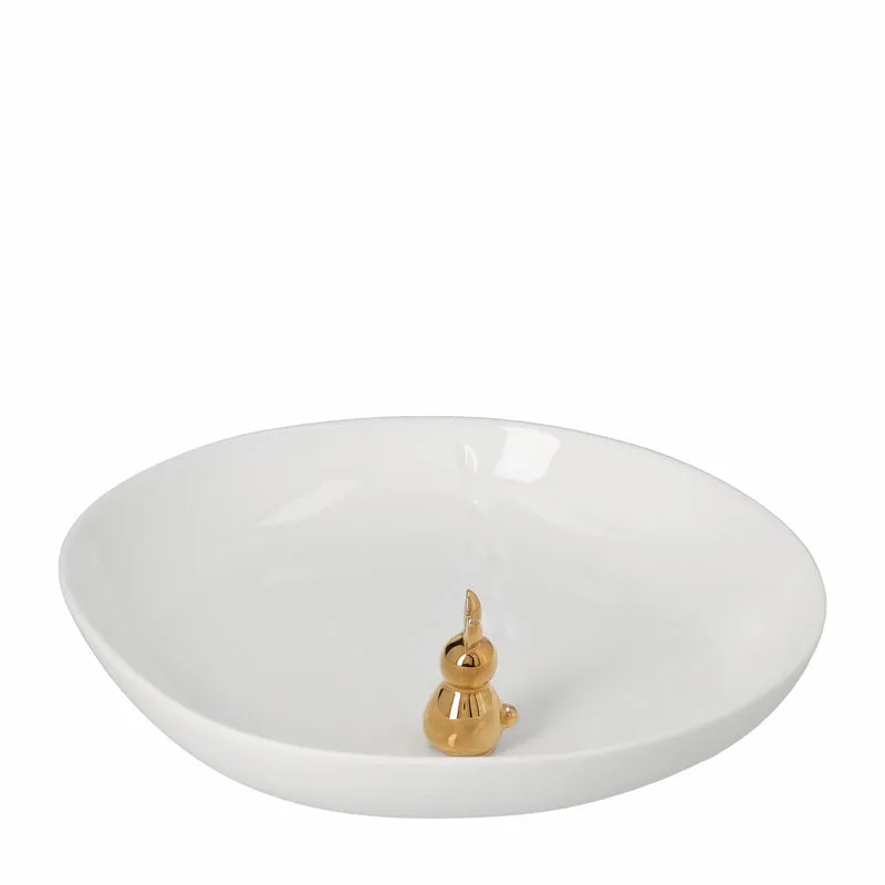 Schale Goldhase