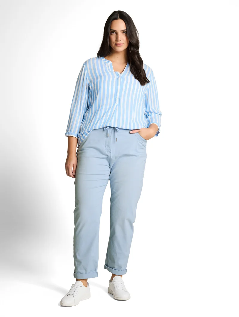 Plus Size - Cropped Slim Hose