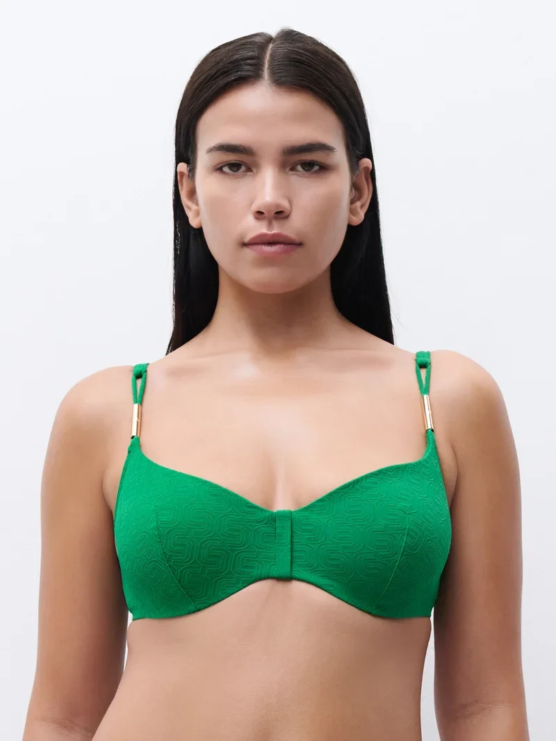 Chantelle Swimwear - Hera Bügel-BH mit Überzug, Smaragdgrün
