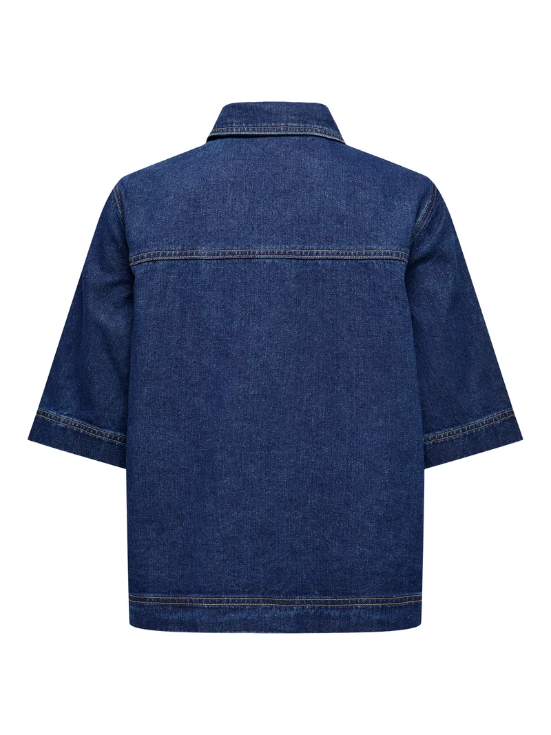 ONLBELLE S/S SHIRT DNM GUA NOOS