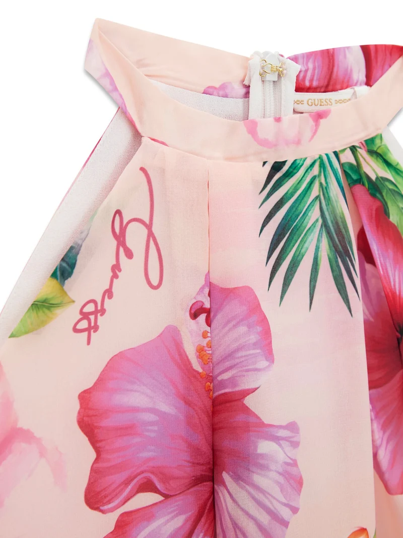 CHIFFON SS DRESS