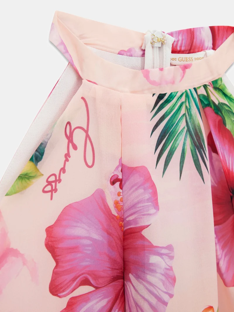 CHIFFON SS DRESS