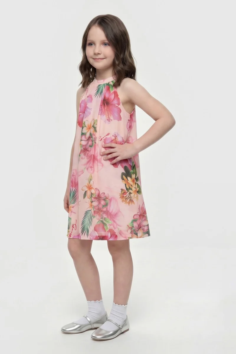CHIFFON SS DRESS
