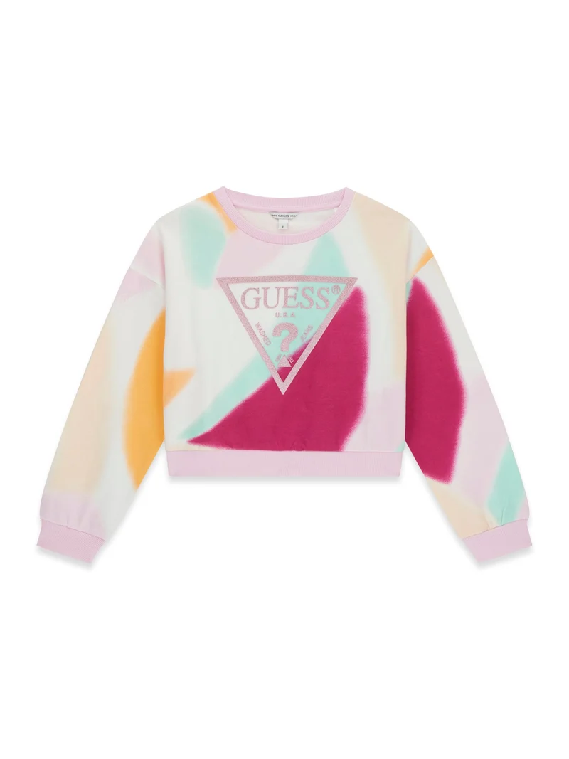 OVERSIZE CROP LS ACTIVE TOP