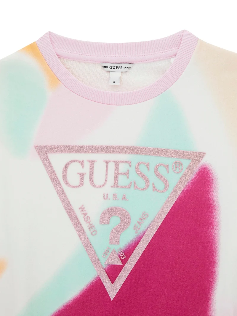 OVERSIZE CROP LS ACTIVE TOP