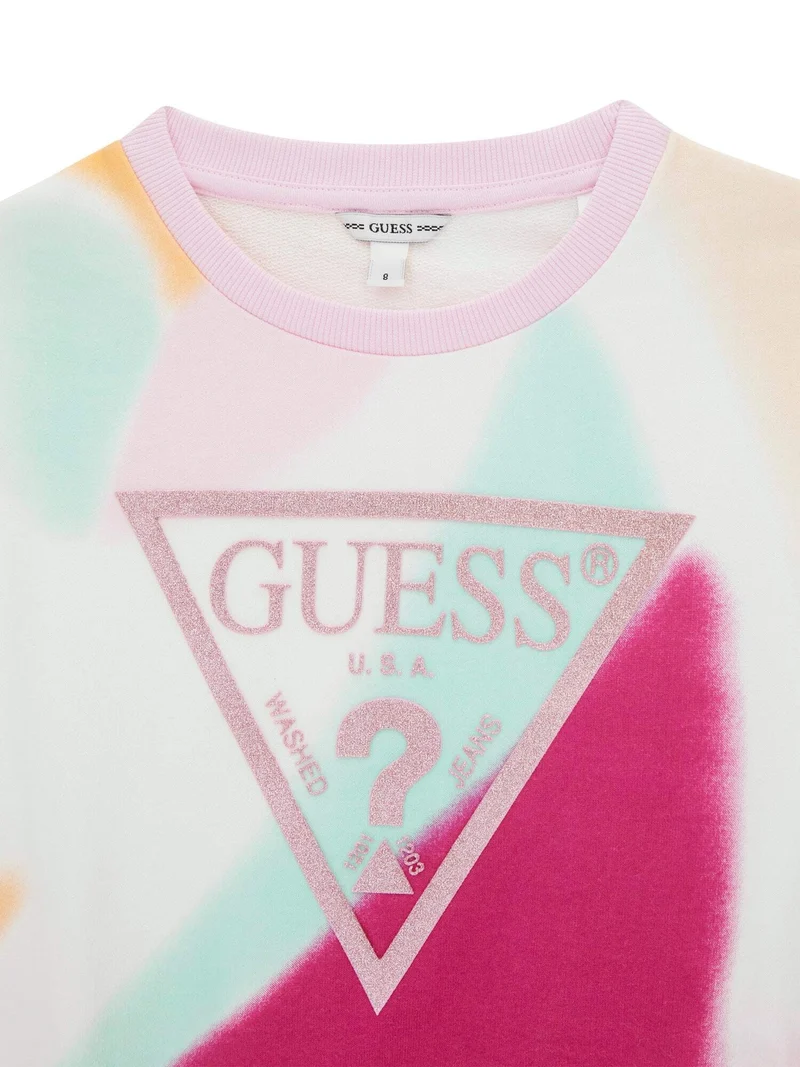 OVERSIZE CROP LS ACTIVE TOP