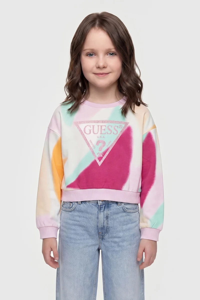 OVERSIZE CROP LS ACTIVE TOP