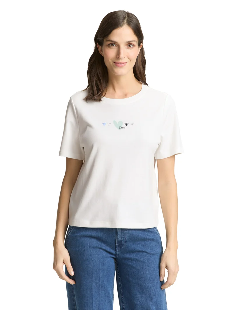 T-Shirt aus Baumwolle