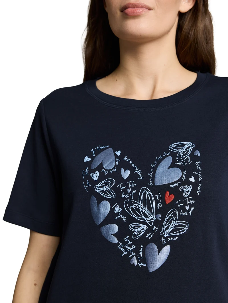 T-Shirt aus Baumwolle