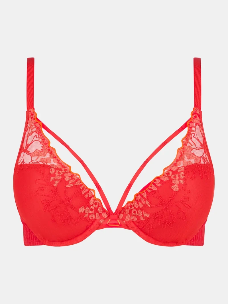 Chantelle - Spice Push-Up-BH Rot Cocktail Multico