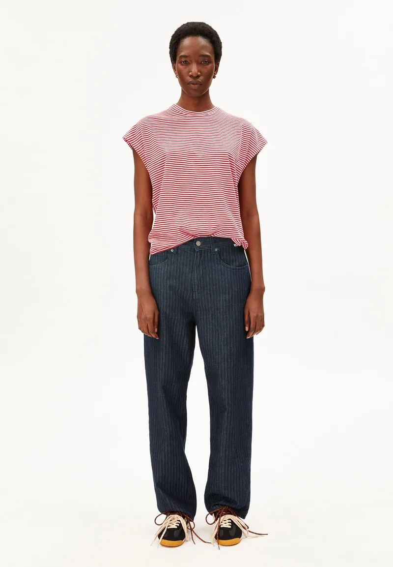 SLUB JERSEY STRIPE T-SHIRT