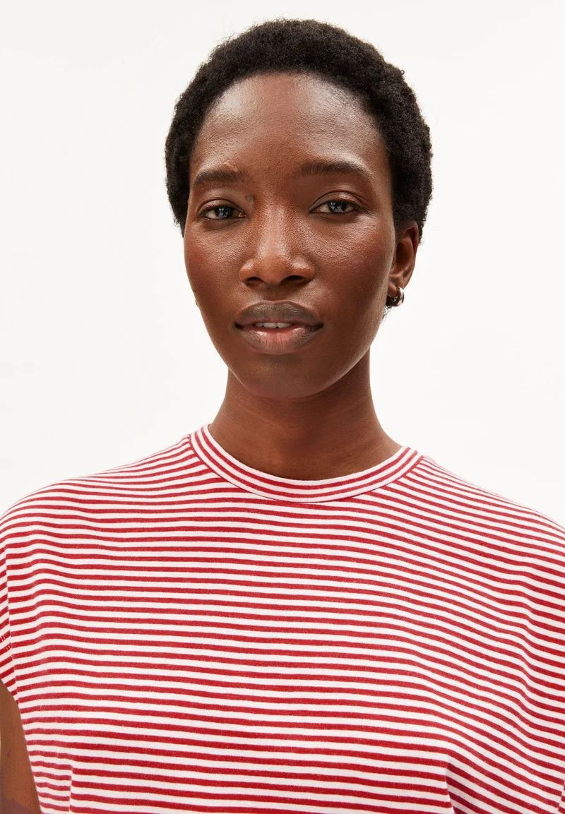 SLUB JERSEY STRIPE T-SHIRT