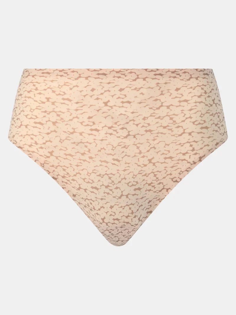 Chantelle - Softstretch High Cut Brief Print Norah Nude Print