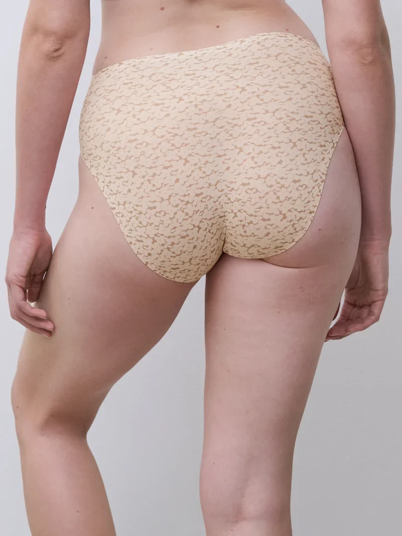 Chantelle - Softstretch High Cut Brief Print Norah Nude Print