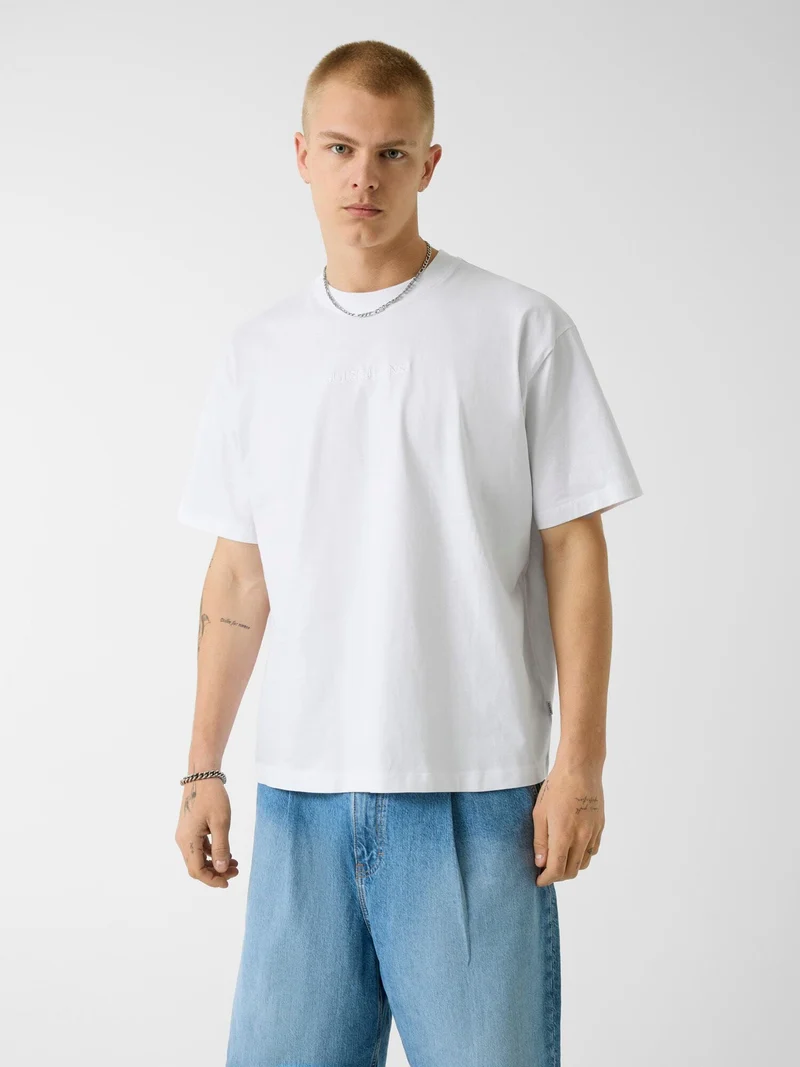 GJ SS CN OS LOGO EMB TEE