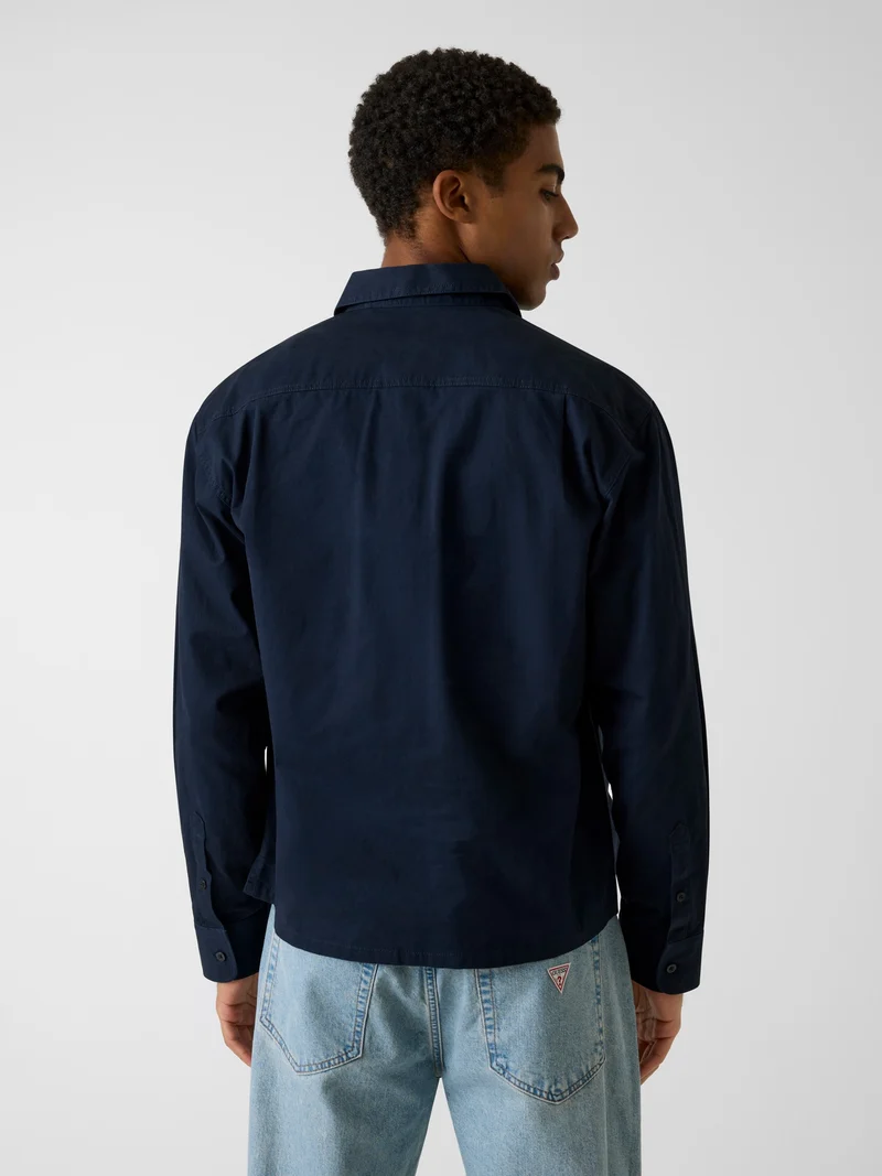 GJ LS BOXI CROPPED POCKET SHIR