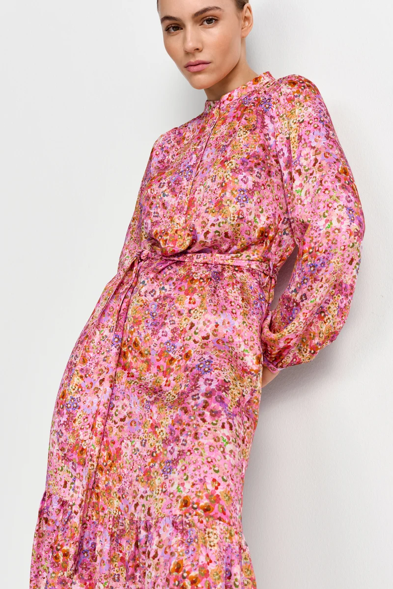 Printed Midi Dress