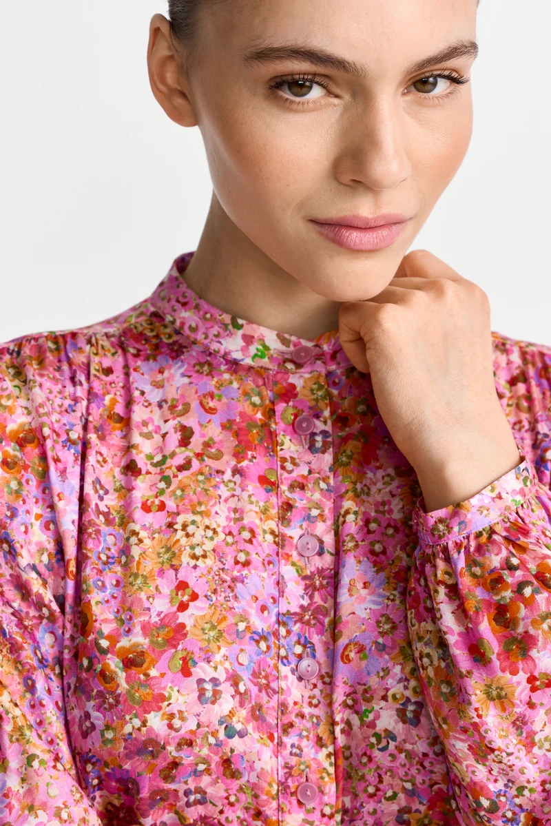 Printed Midi Dress