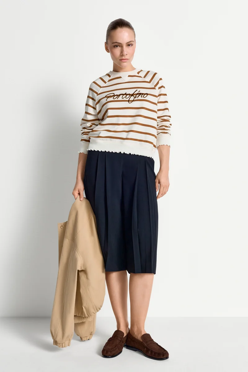 Striped Sweaty with Application