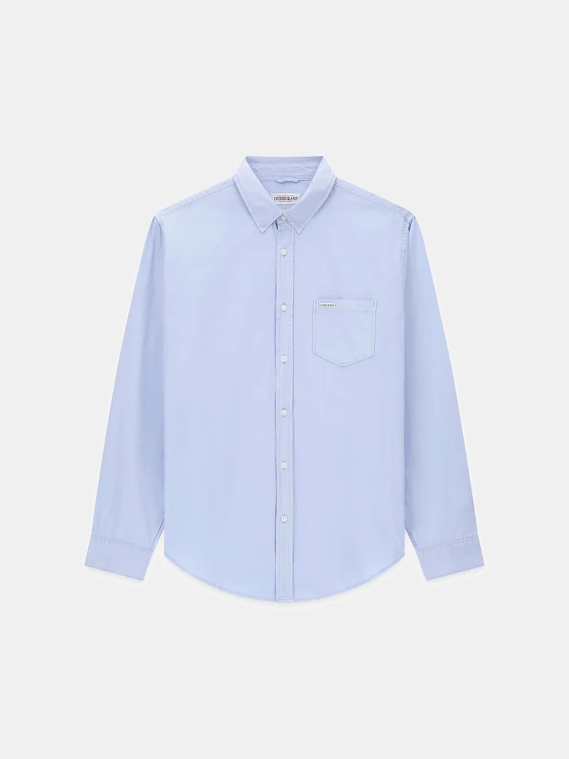 GJ LS SLIM POCKET SHIRT