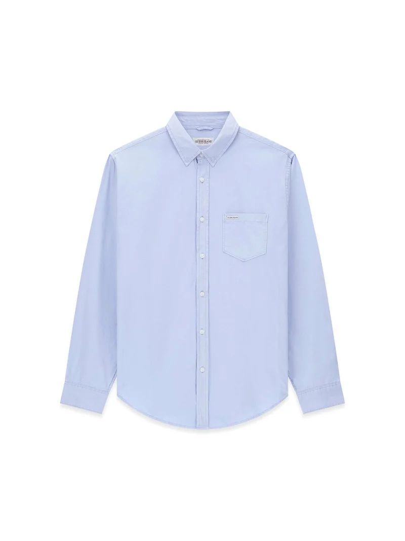 GJ LS SLIM POCKET SHIRT