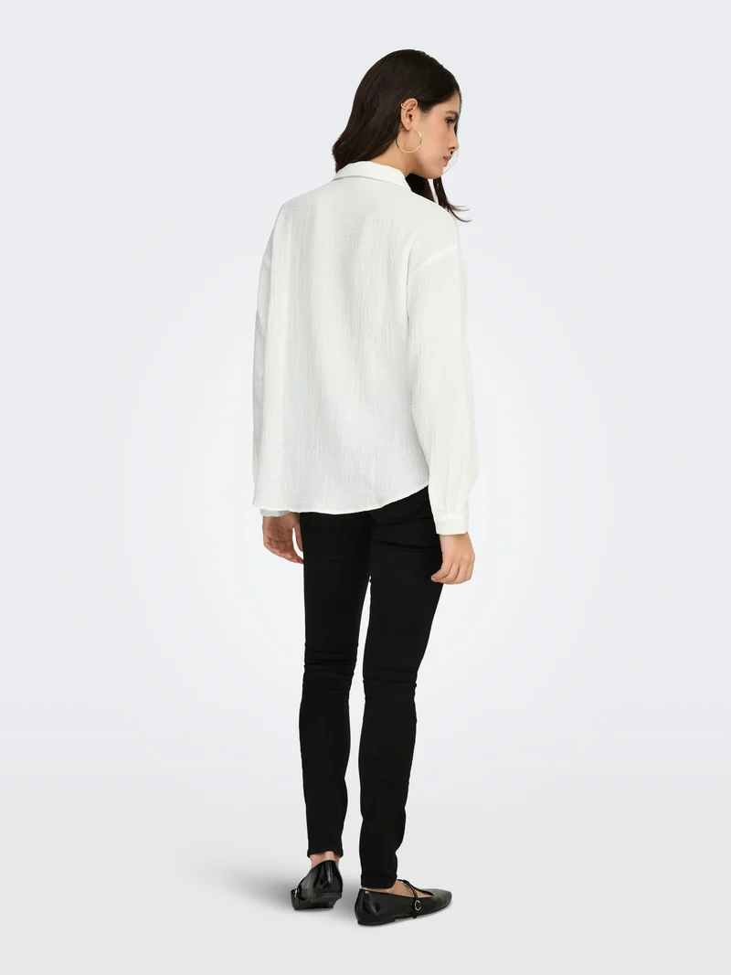 JDYTHEIS LIFE L/S LOOSE SHIRT WVN NOOS