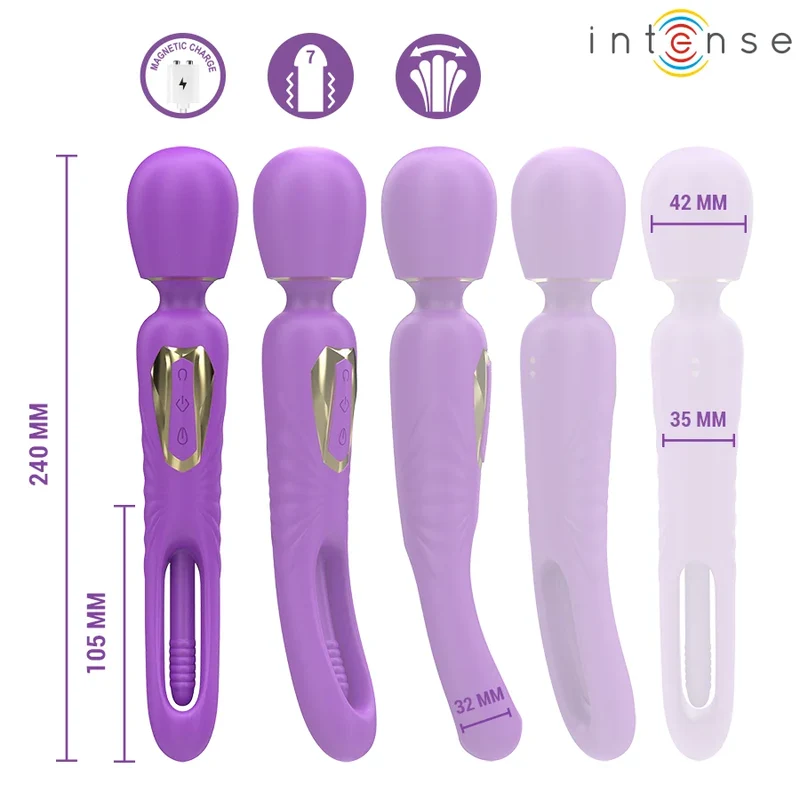 INTENSE - CHRISTY VIBRIERENDER STAB MIT SCHNAPPENDER ZUNGE