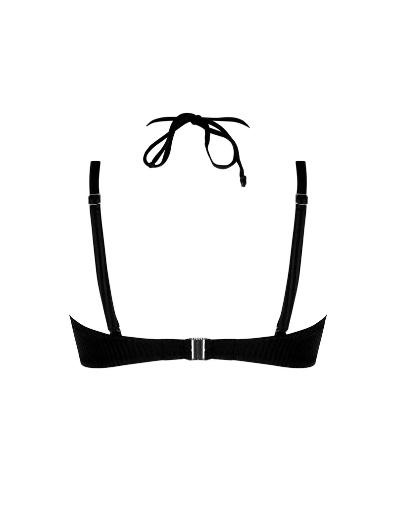 Antigel Swimwear von Lise Charmel – La Stricto Chic Fuller Cup trägerloses Bikinioberteil Noir