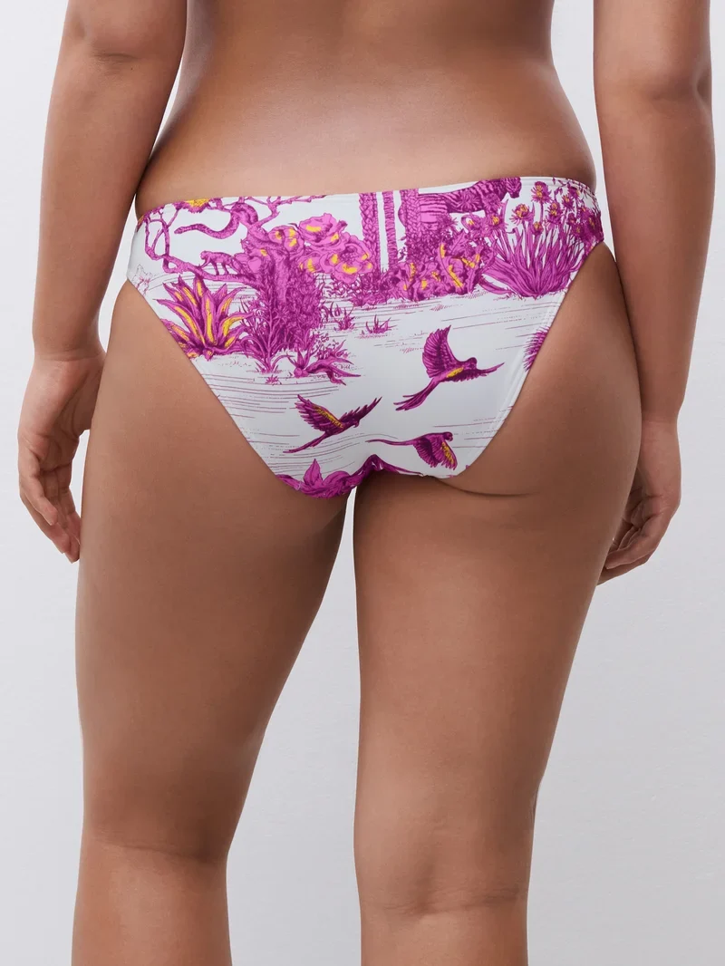 Chantelle Swimwear – Sauvage Bikinihose White Jungle