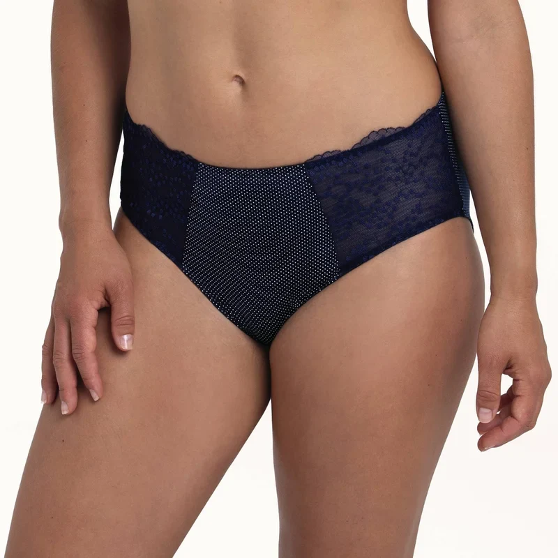 Anita - Orely High Waist Slips Maritime Blue