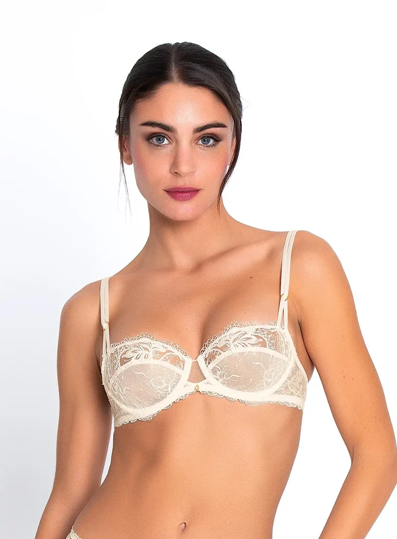 Lise Charmel – Princesse Iris Halbschalen-BH Ecru Perlmutt