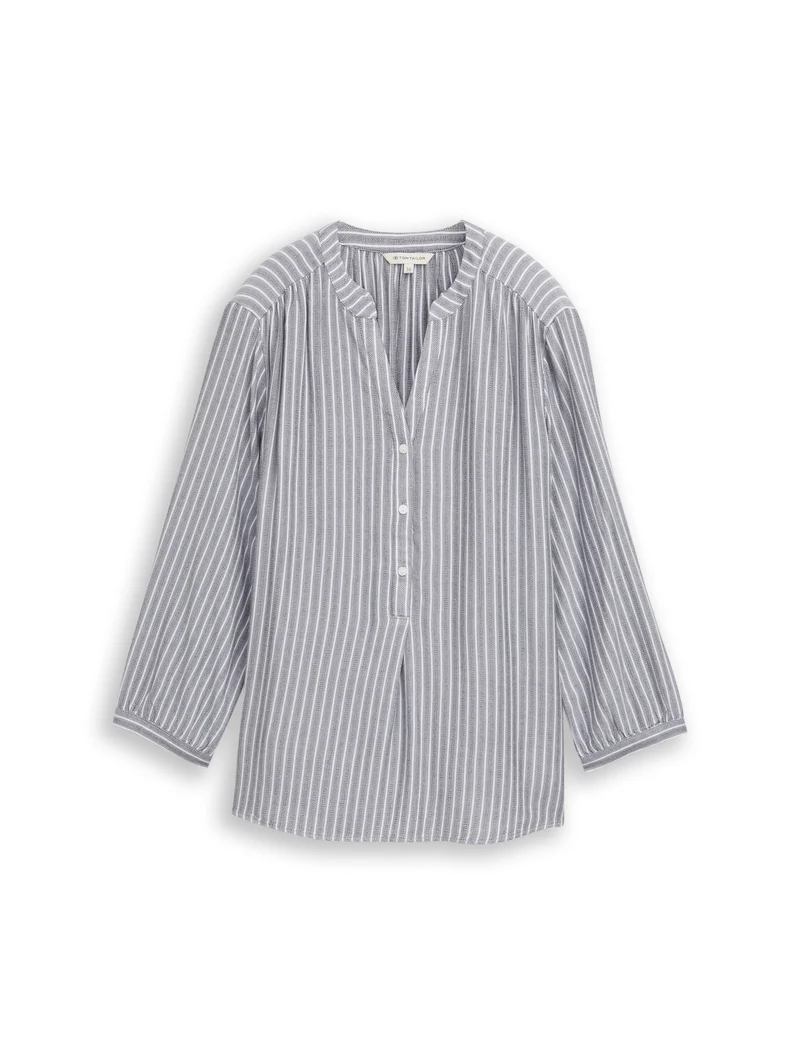 Bluse mit Streifenmuster