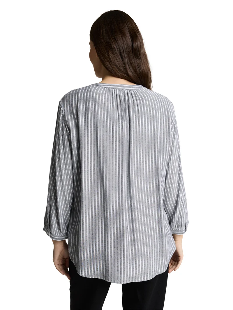 Bluse mit Streifenmuster
