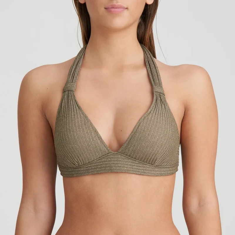 Marie Jo Bademode - Tinjis Padded Triangle Bikini Top Golden Olive