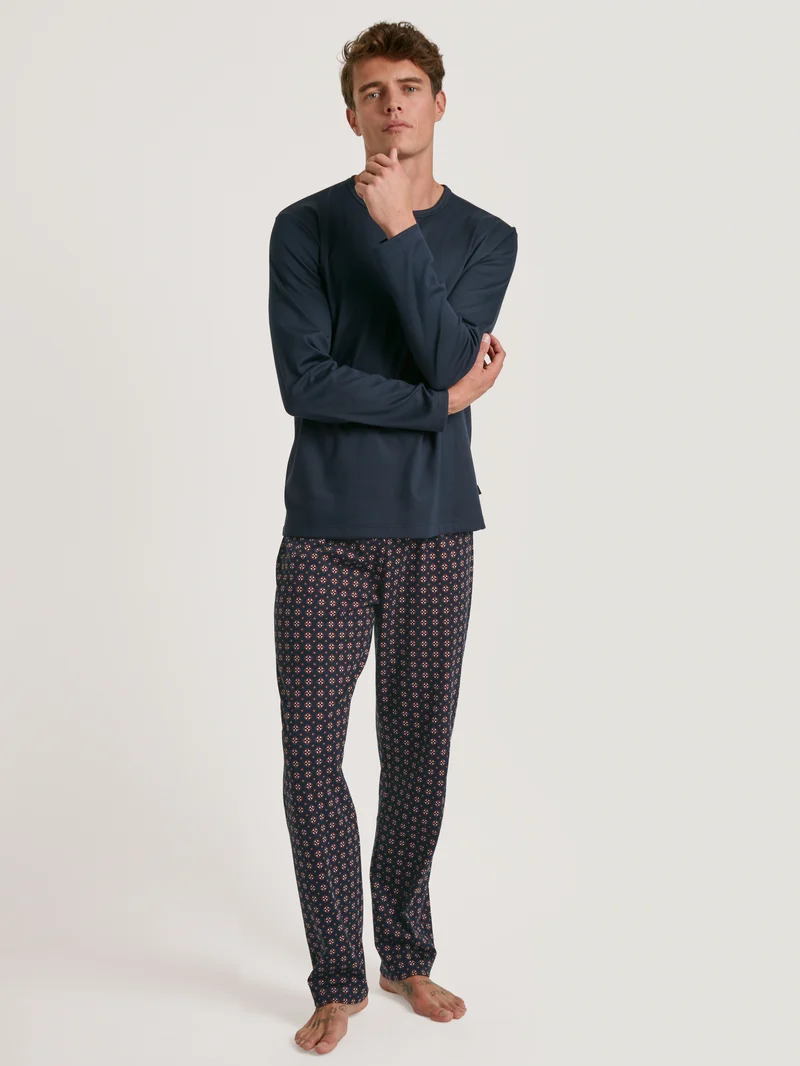 HERREN Pyjama, dark sapphire