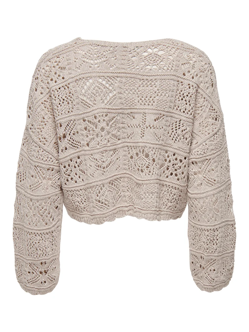ONLBEACH LIFE 7/8 TIE CARDIGAN KNT NOOS
