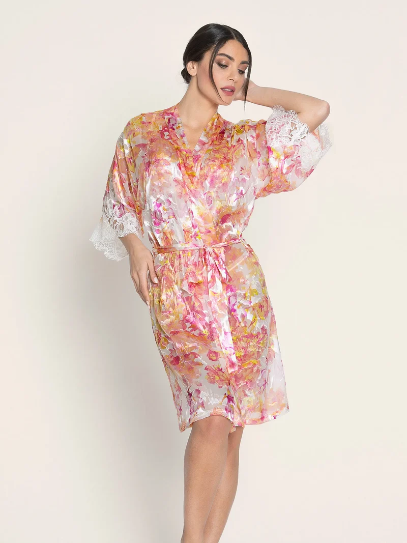 Lise Charmel - Mittellanges Negligé-Kleid Folie D'ete Folie Solaire
