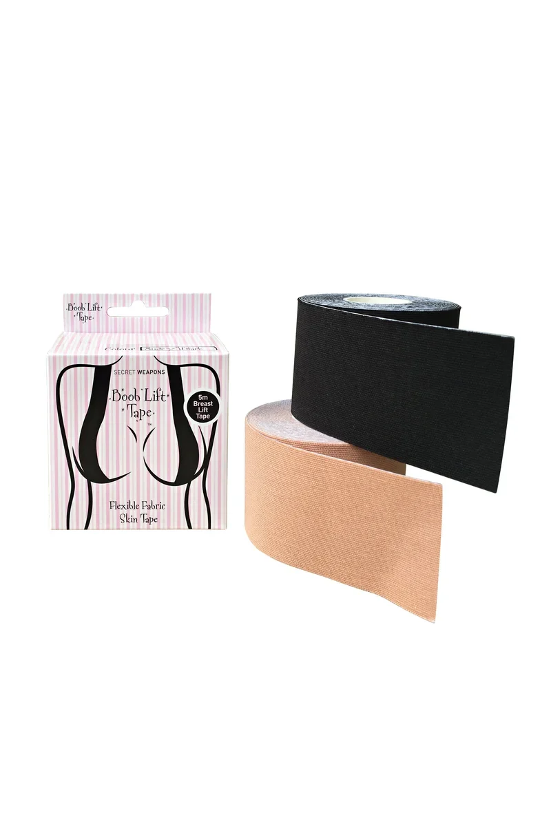 Secret Weapons - Fashion Essentials Stoff-Boob-Lift-Tape (5-Meter-Rolle) Hautfarben