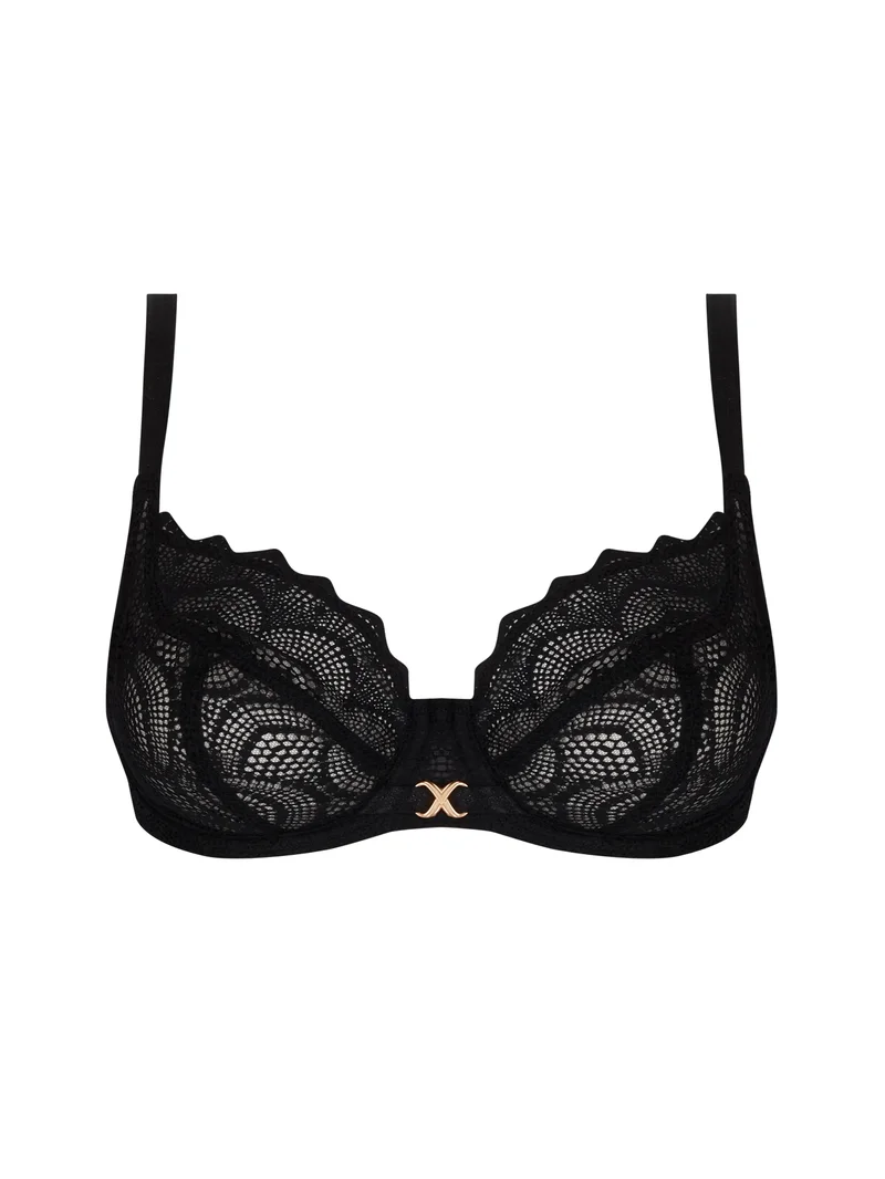 Antigel von Lise Charmel – Sexy Boheme 3/4-Cup Balconette-BH Noir