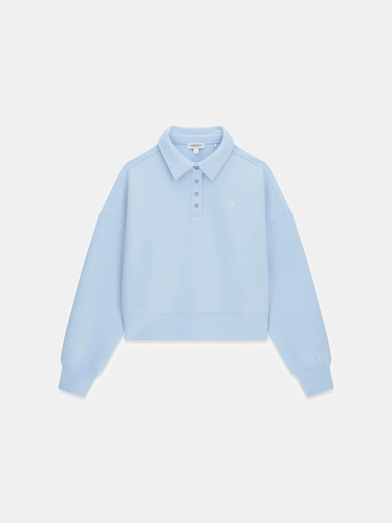 GJ CROP SCUBA POLO SWEAT