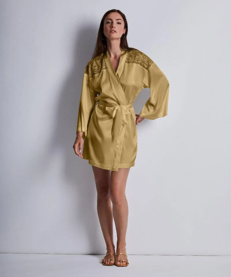 Aubade - Midnight Whisper Kimono Sublime Bronze