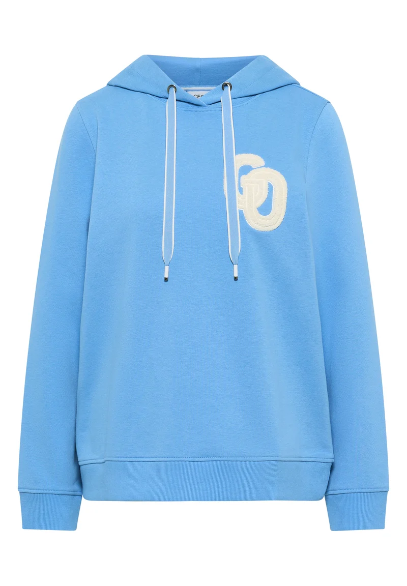Hoodie mit Stickerei