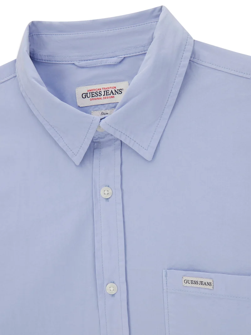 GJ LS SLIM POCKET SHIRT