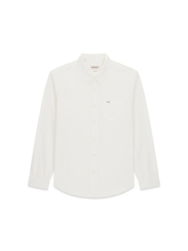 GJ LS SLIM POCKET SHIRT